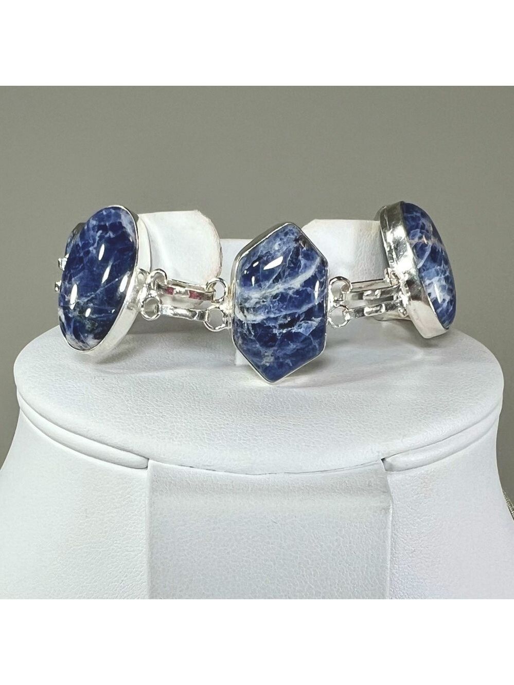 Sodalite 925 Gemstone Bracelet